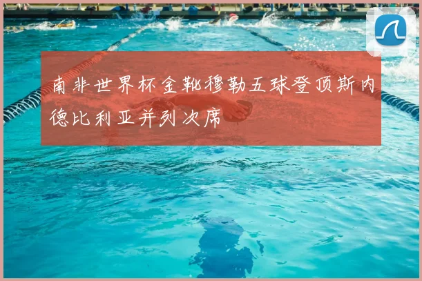 南非世界杯金靴穆勒五球登顶斯内德比利亚并列次席