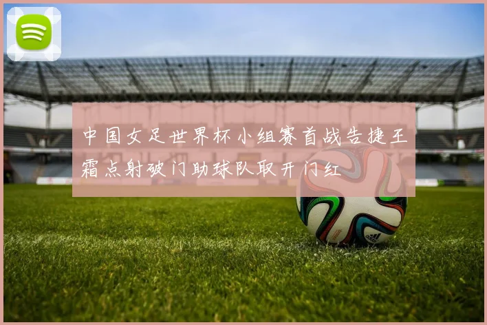中国女足世界杯小组赛首战告捷王霜点射破门助球队取开门红