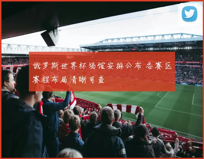俄罗斯世界杯场馆安排公布 各赛区赛程布局清晰可查